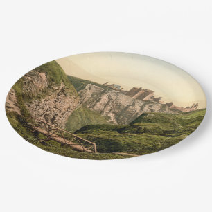 Dunottar Castle, Stonehaven, Scotland Paper Plate