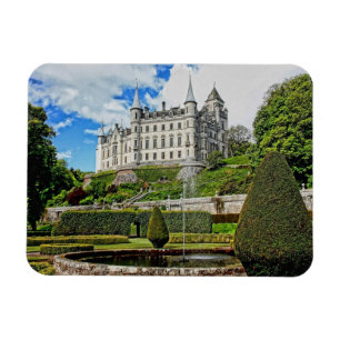 Dunrobin castle architecture photo magnet