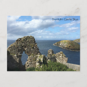 Duntulm Castle Skye Postcard