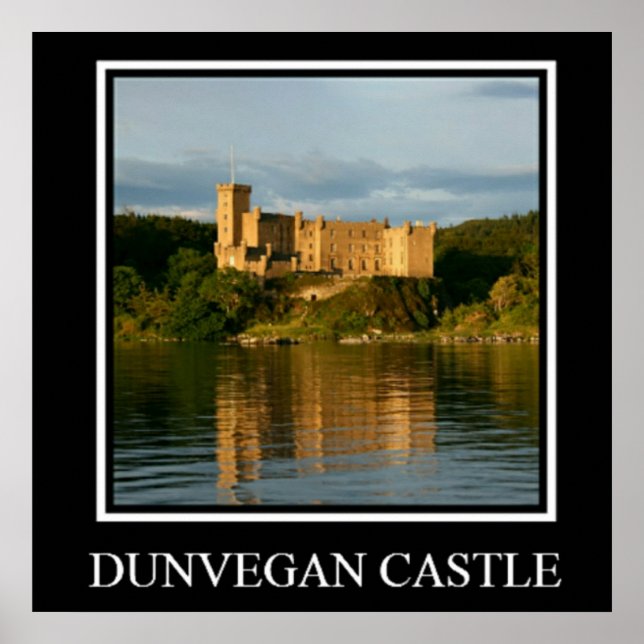 Dunvegan Castle Scotland Poster Art (Front)