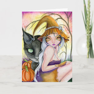 Duo de Halloween - carte vierge