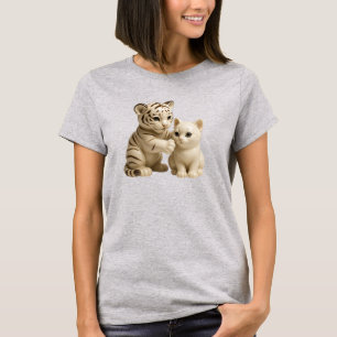 Duo Félins Adorables T-Shirt