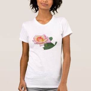 Duo-tone Pink Rose T-Shirt