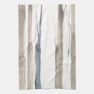 Duo Tone Trees II Kitchen Towel