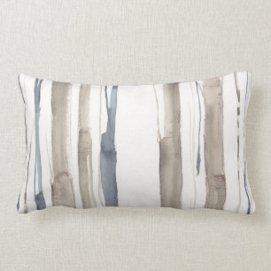 Duo Tone Trees II Lumbar Pillow