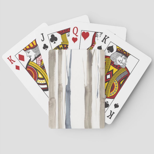 Duo Tone Trees II Playing Cards (Back)