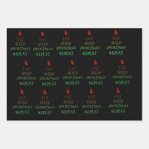 duolingo wrapping paper sheet