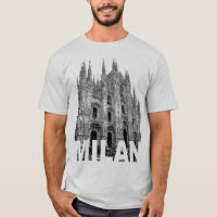 Duomo Cathedral Church of Milan, Lombardy on a