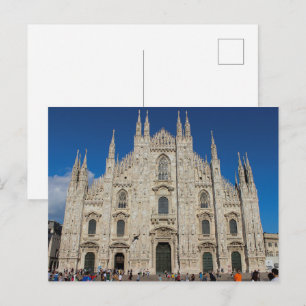 Duomo di Milano Cathedral   Milan, Italy Postcard