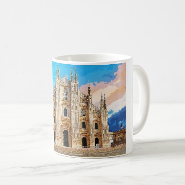 Duomo di Milano Church Milan Italy #2 Coffee Mug (Front Right)
