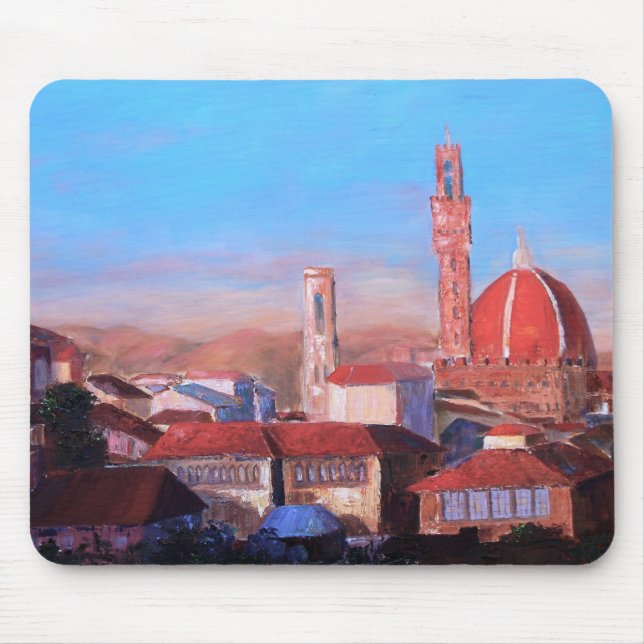 Duomo Form the Pitti Palce Mouse Pad (Front)
