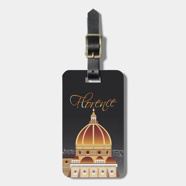 Duomo Luggage Tag (Front Vertical)
