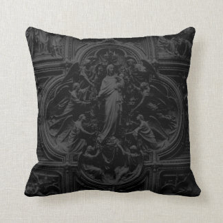 Duomo of Milan (Cathedral) door detail 02 Throw Pillow