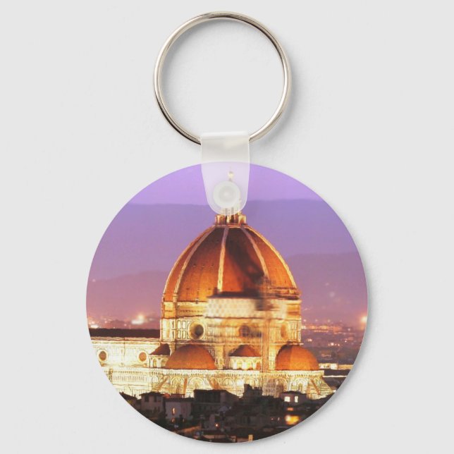 Duomo Photo basic button key chain (Front)