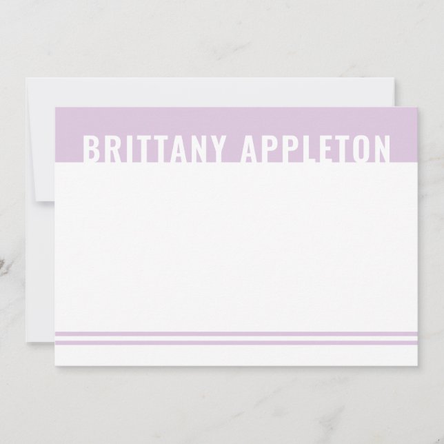 Duotone Custom Colours Personalized Stationery Holiday Card (Front)