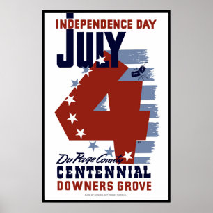 DuPage County Centennial Poster