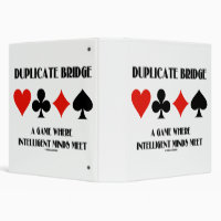 Duplicate Bridge A Game Where Intelligent Minds
