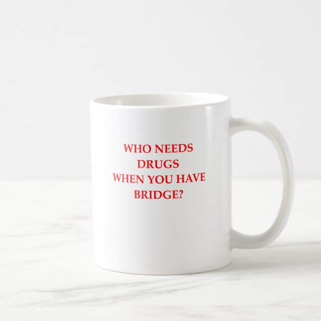duplicate bridge coffee mug (Right)