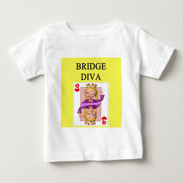 duplicate bridge game player baby T-Shirt (Front)