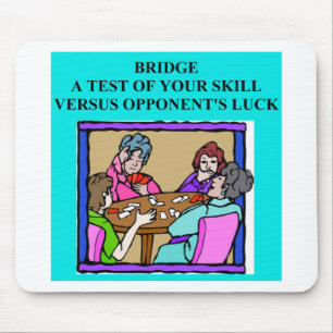 duplicate bridge player design mouse pad