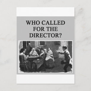 duplicate bridge player design postcard