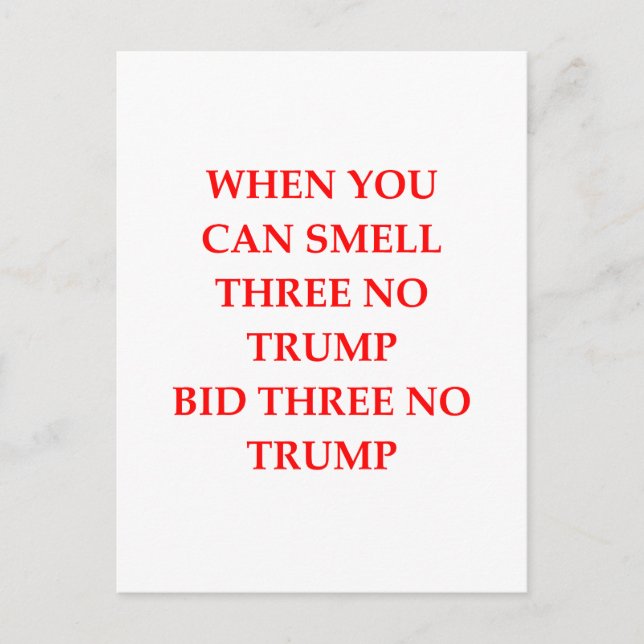 duplicate bridge postcard (Front)