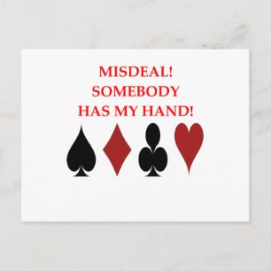 duplicate bridge postcard