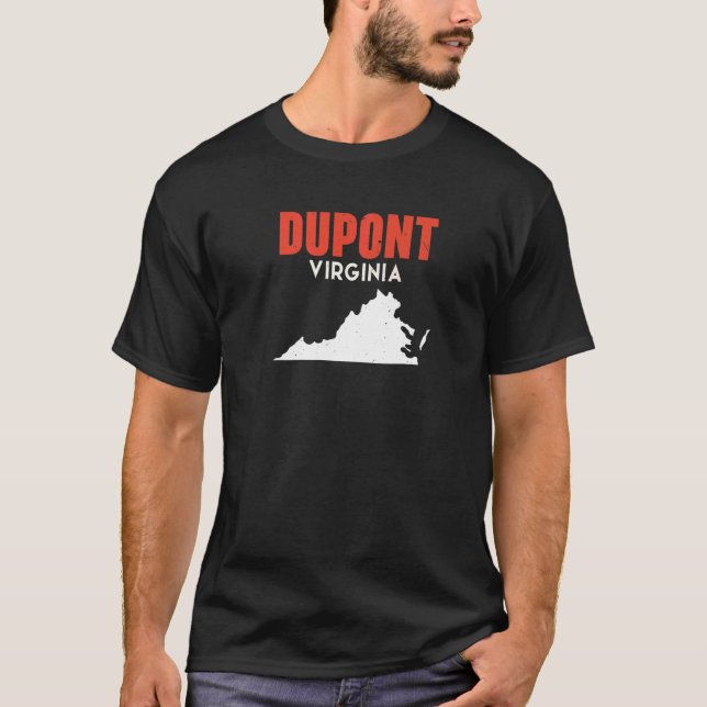 DuPont Washington USA State America Travel Washing T-Shirt (Front)