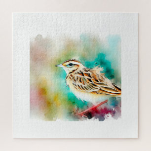 Duponts lark 131024AREF131 - Watercolor Jigsaw Puzzle