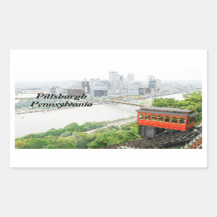 Duquesne Incline in Pittsburgh Pennsylvania Sticker