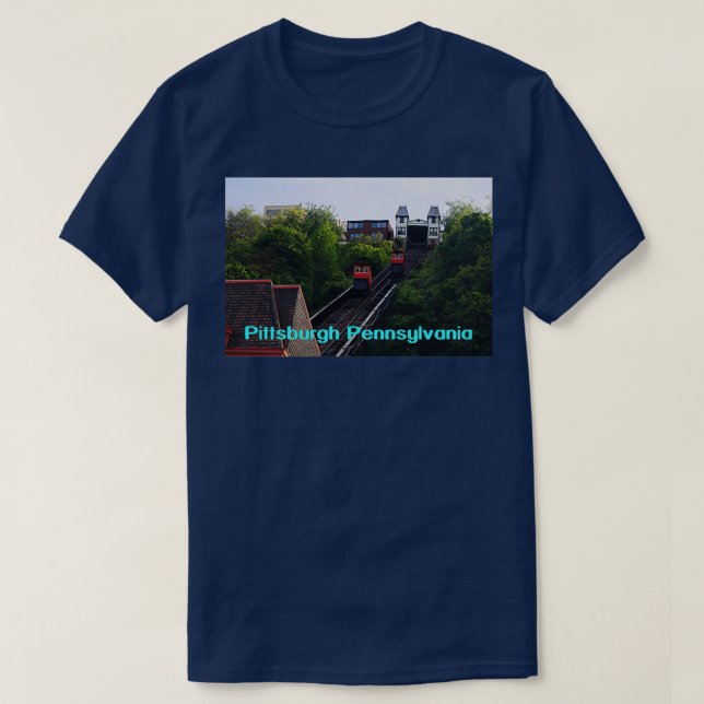 Duquesne Incline Pittsburgh Pennsylvania T-Shirt (Design Front)