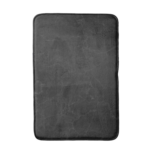 Durable Marble Patterned Bath Mat for Medium Space (Front Vertical)