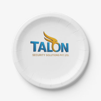 durable paper stock and decorated with your custom paper plate