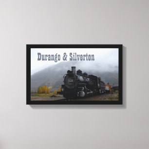 Durango and Silverton Train Canvas Print