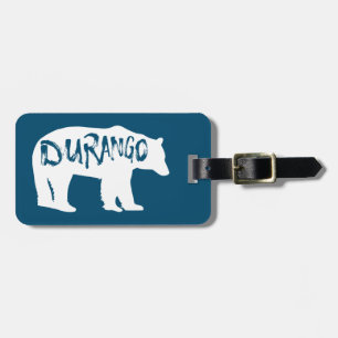 Durango Bear Luggage Tag
