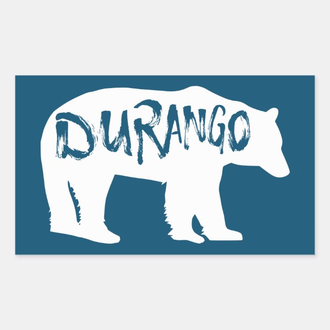 Durango Bear Sticker (Front)