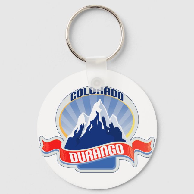 Durango Colorado Keychain (Front)