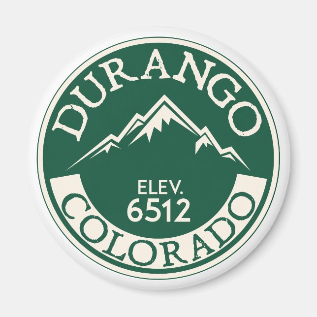 Durango Colorado Magnet (Front)