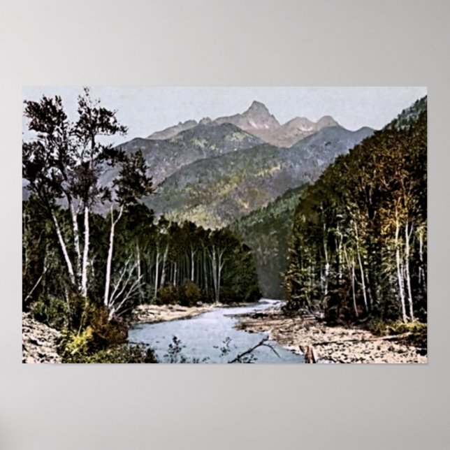 Durango, Colorado Needle Mountains Landscape Poster (Front)
