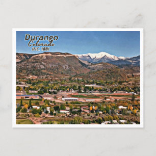 DURANGO COLORADO POSTCARD