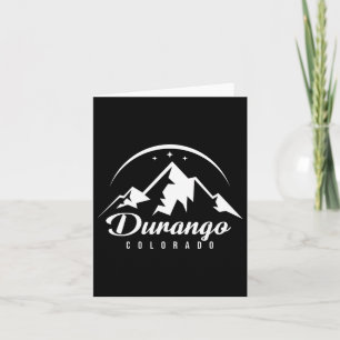 Durango Colorado Ski Resort Skiing Snowboarding Card
