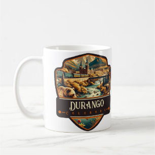 Durango, Colorado Vintage Coffee Mug