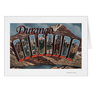 Durango, le Colorado - grandes scènes de lettre