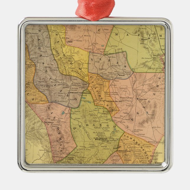 Durango Metal Ornament (Front)