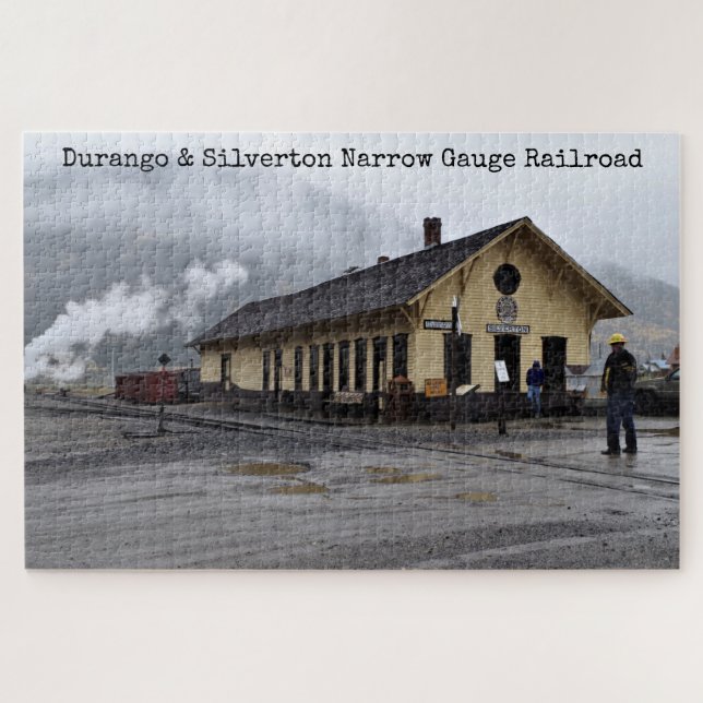 Durango & Silverton Narrow Gauge Railroad Jigsaw Puzzle (Horizontal)
