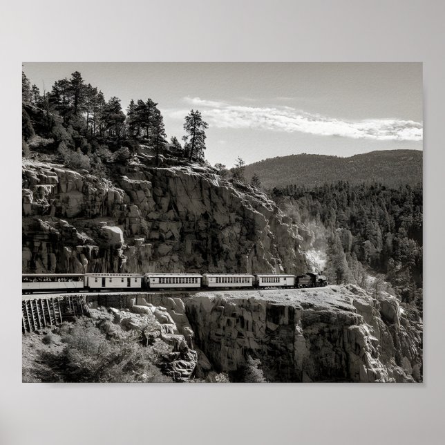 Durango Silverton Railroad Train Poster (Front)