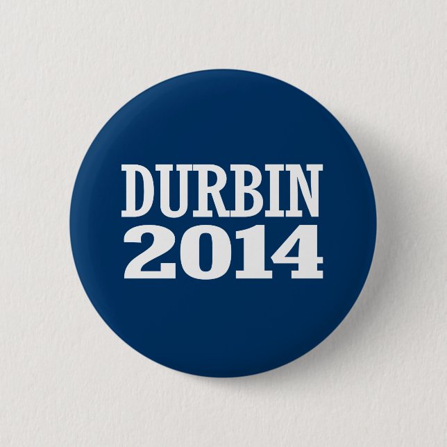 DURBIN 2014 2 INCH ROUND BUTTON (Front)