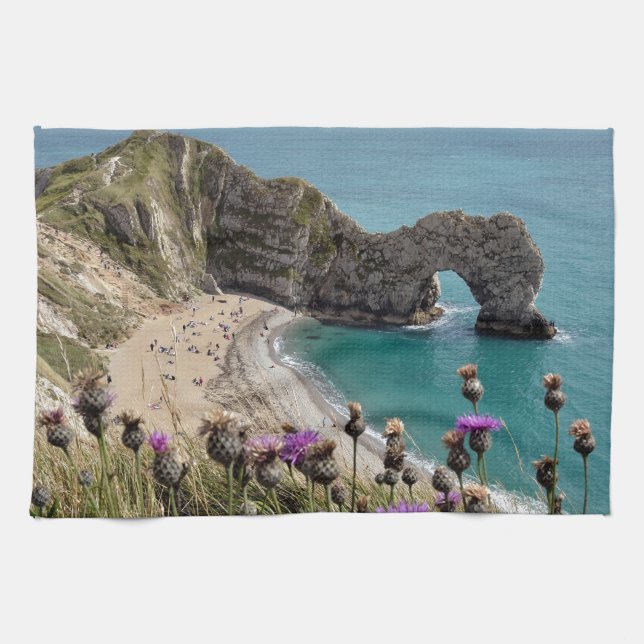 Durdle Door Dorset Kitchen Towel (Horizontal)