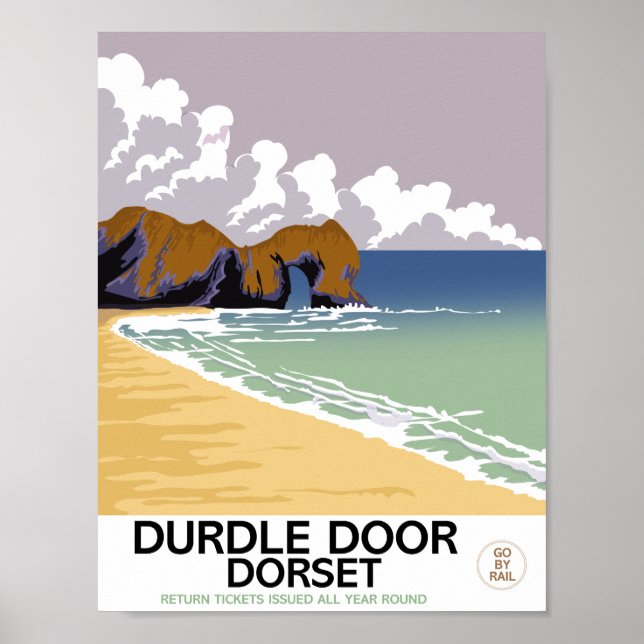 Durdle Door Dorset Poster (Front)