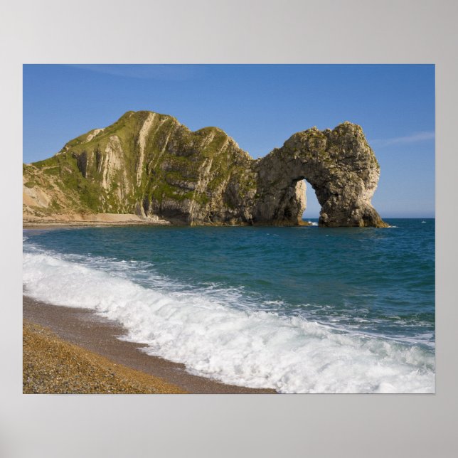 Durdle Door, Lulworth Cove, Jurassic Coast, Poster (Front)